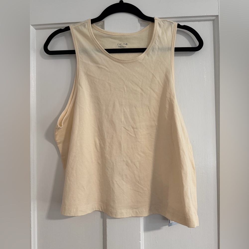 Calme by Johnny Was Scoop Neck tank top Medium
